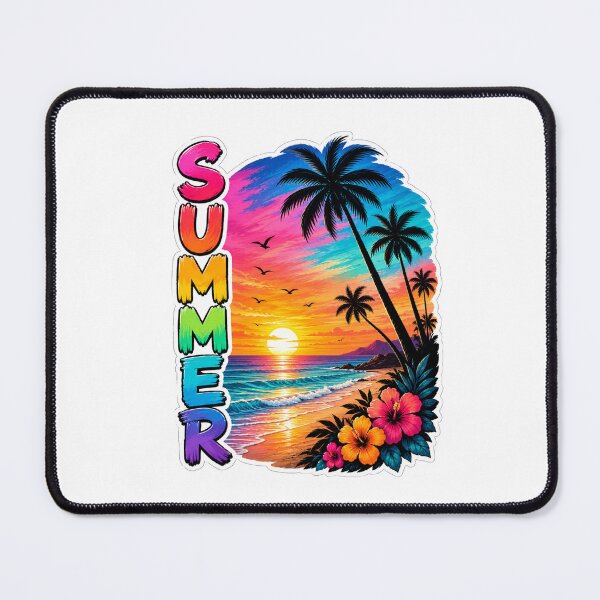 Item preview, Summer Ocean side- summer design designed and sold by RahRahsCreation.