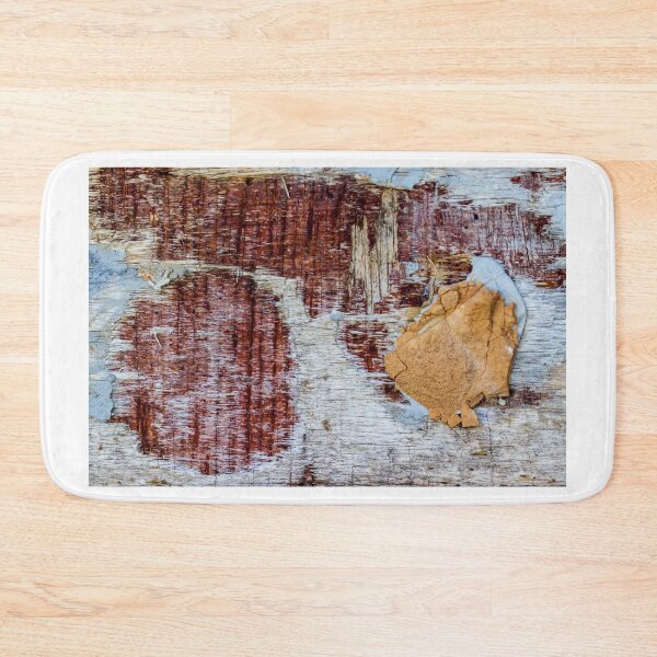 Item preview, Peeling Paint And Weathered Wood Texture With Flaking Red Paint And Rustic Surface Detail designed and sold by Nmallia.