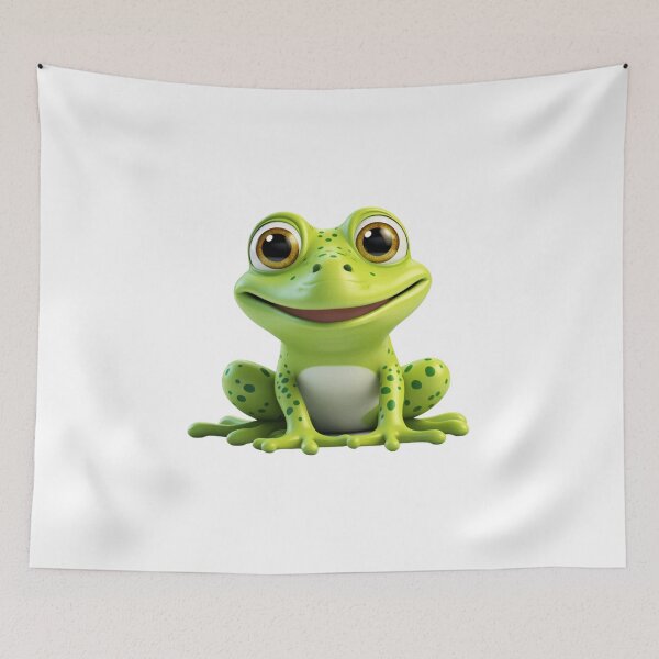 Item preview, CUTE FROG ART designed and sold by SudeeshArt.