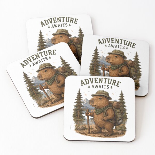 Item preview, Adventure Awaits Bear Hiker | Mountain Explorer Outdoor Adventure Design designed and sold by novaduman.