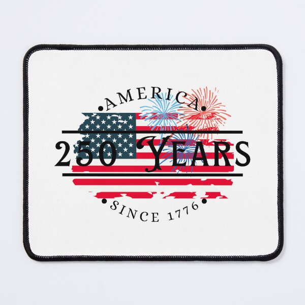 Item preview, American Flag Design 250 Years with Fireworks designed and sold by jeweleddesigns.