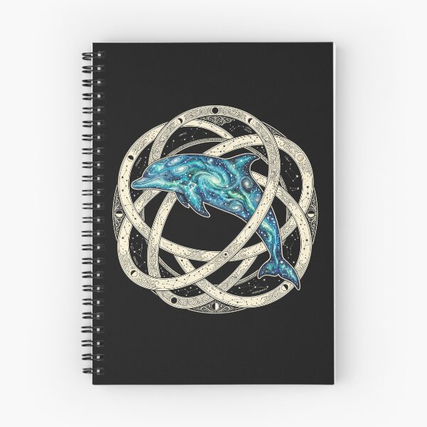 Item preview, Celestial Galaxy Dolphin Mystical Constellation Art designed and sold by Ortsas.