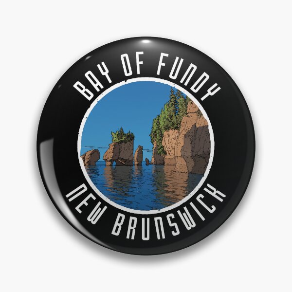 Item preview, Bay of Fundy – New Brunswick (with White Lettering) designed and sold by VelvetRoom.