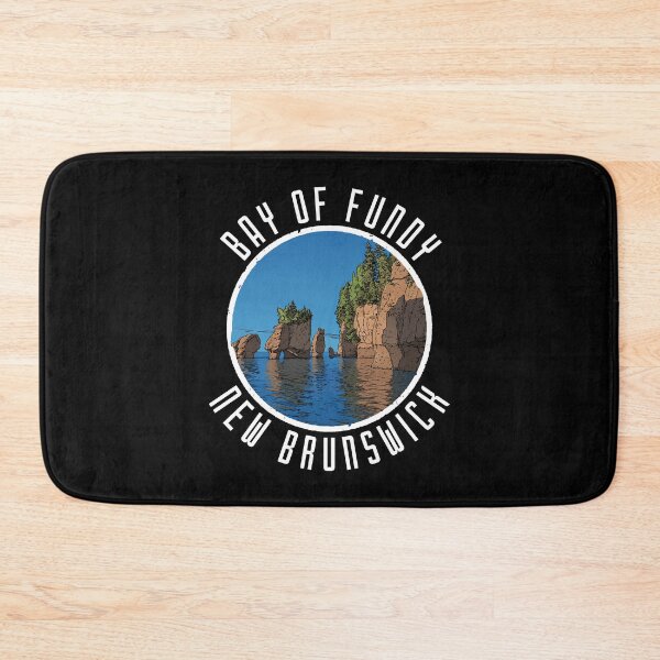 Item preview, Bay of Fundy – New Brunswick (with White Lettering) designed and sold by VelvetRoom.