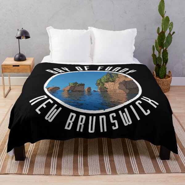 Item preview, Bay of Fundy – New Brunswick (with White Lettering) designed and sold by VelvetRoom.