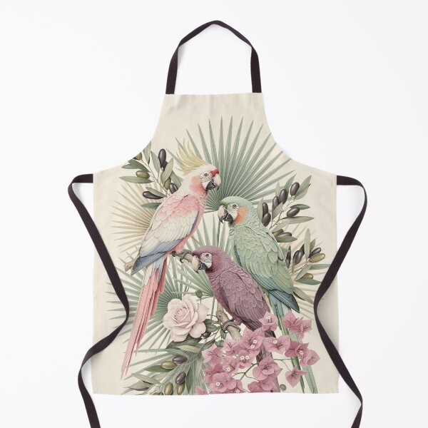 Item preview, Blush Paradise | Cockatoo Botanical Art designed and sold by AgnieshkaSiwek.