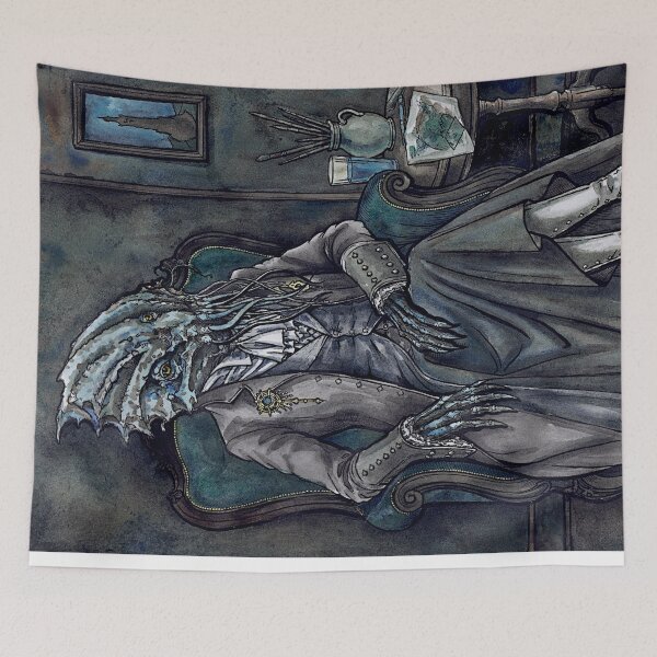 Item preview, Portrait of an Eldritch Gentleman designed and sold by HintermSpiegel.