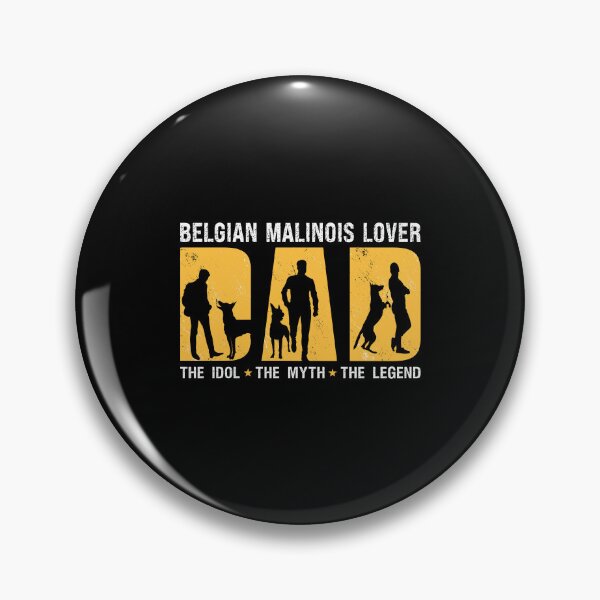Item preview, Belgian Malinois Lover Dad The Idol The Police Dog designed and sold by tshirtconcepts.