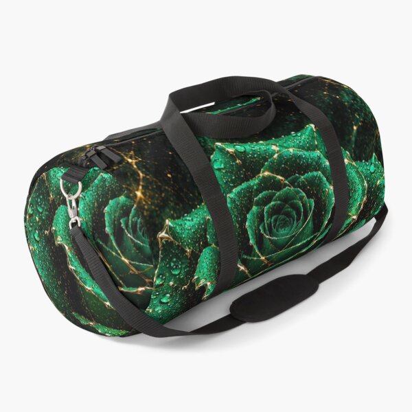 Item preview, Kintsugi - Rose of Emerald and Gold designed and sold by LegademaArt.