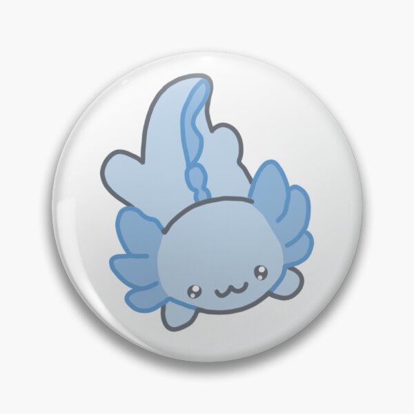 Item preview, Cute Chibi Blue Axolotl designed and sold by AestheteArchive.