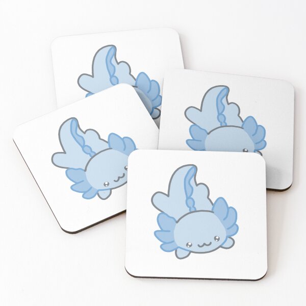 Item preview, Cute Chibi Blue Axolotl designed and sold by AestheteArchive.