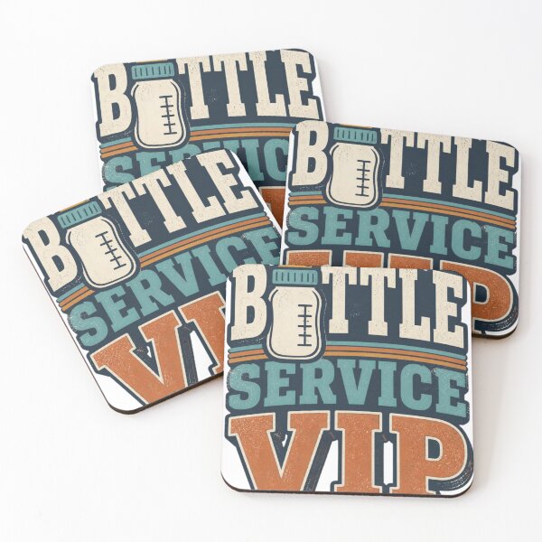Item preview, Bottle Service VIP Retro Baby Funny T-Shirt Design designed and sold by redblink store.