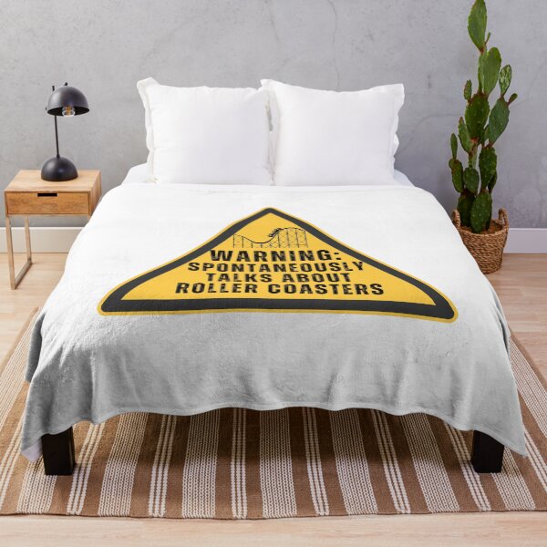 Item preview, Warning: Spontaneously talks about roller coasters!  designed and sold by belladesign7.