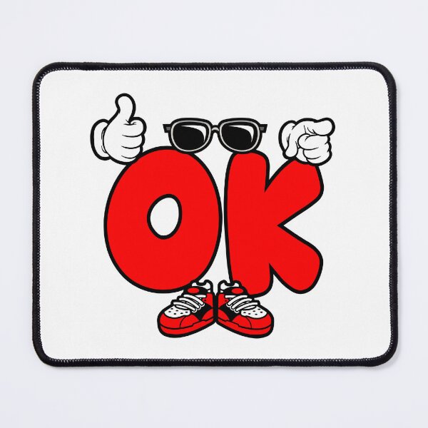 Item preview, OK - UNIVERSAL Red Character Bold Retro designed and sold by NFTWords.