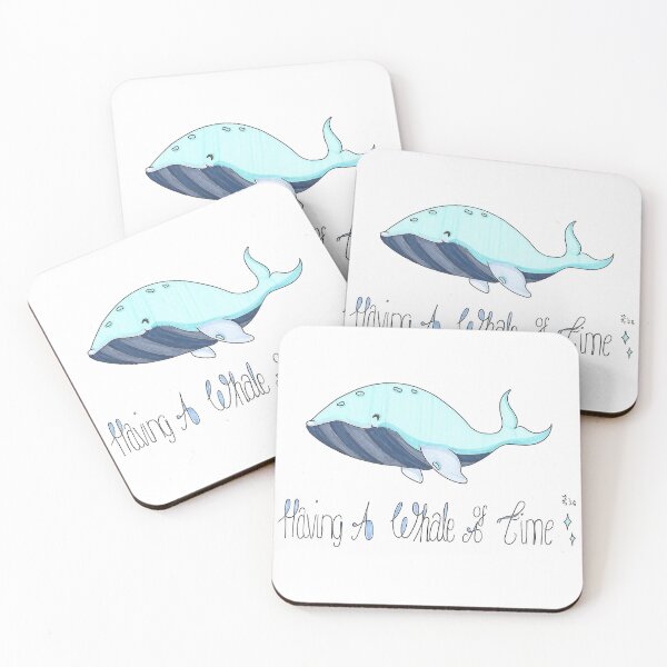 Item preview, Having A Whale Of A Time - Positive Quote designed and sold by AJPrettyObscene.