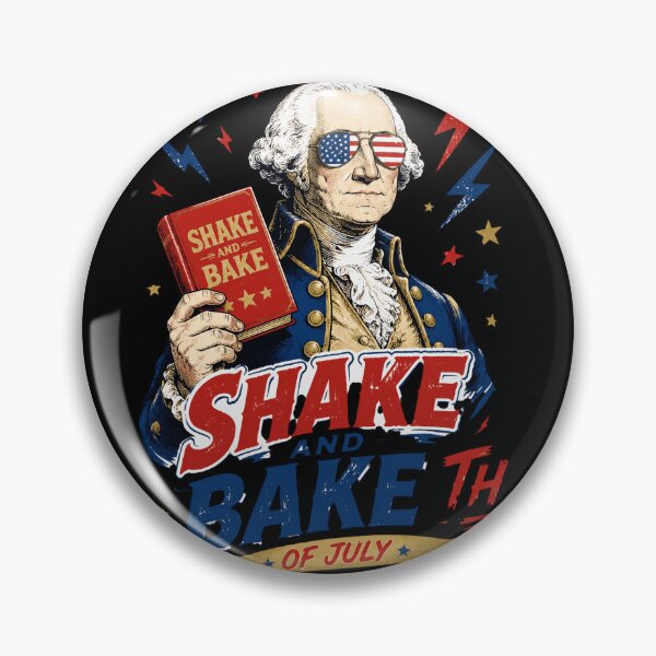 Item preview, Funny Shake and Bake 4th of July Couple designed and sold by vrbkaurmanx12.