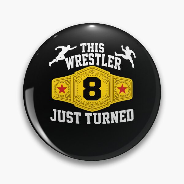 Item preview, 8th Wrestling Birthday This Wrestler Just Turned 8 Boys  designed and sold by clothesy7.