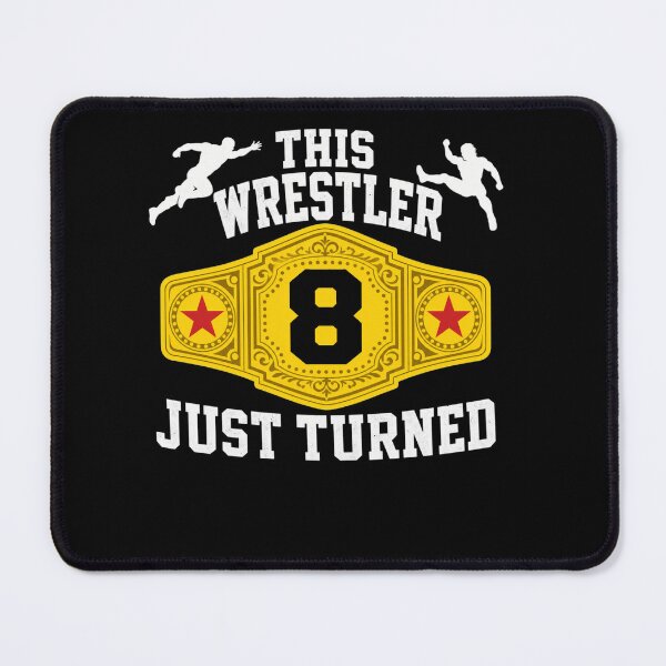 Item preview, 8th Wrestling Birthday This Wrestler Just Turned 8 Boys designed and sold by clothesy7.