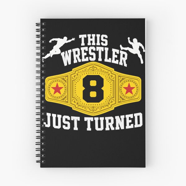 Item preview, 8th Wrestling Birthday This Wrestler Just Turned 8 Boys  designed and sold by clothesy7.