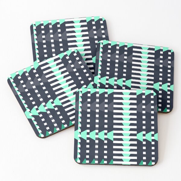 Item preview, Geometric Glitch Lattice Abstract Modernist Optical Pattern Art designed and sold by LensDyn™.