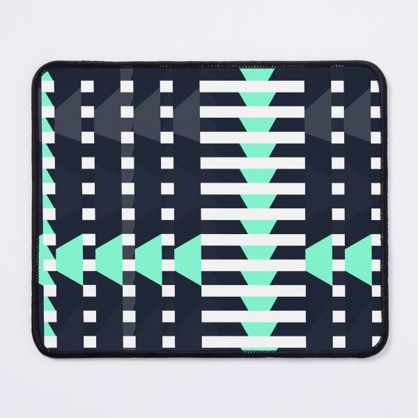 Item preview, Geometric Glitch Lattice Abstract Modernist Optical Pattern Art designed and sold by LensDyn™.