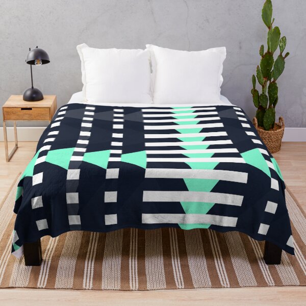 Item preview, Geometric Glitch Lattice Abstract Modernist Optical Pattern Art designed and sold by LensDyn™.