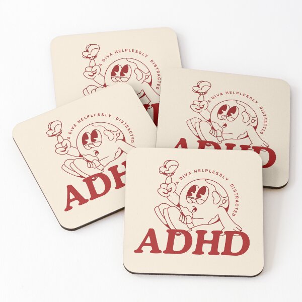 Item preview, ADHD A Diva Helplessly Distracted designed and sold by curious unit.