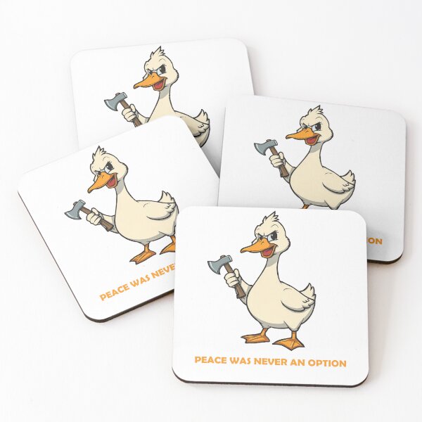 Item preview, I Choose Violence Funny Goose Holding Axe Retro designed and sold by TheAkyolStudio.