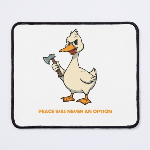 Item preview, I Choose Violence Funny Goose Holding Axe Retro designed and sold by TheAkyolStudio.