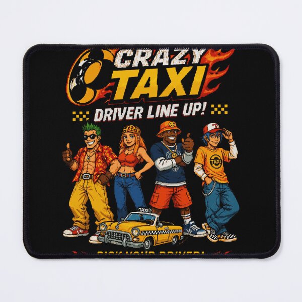 Item preview, Crazy Taxi Driver Line Up designed and sold by vrbkaurmanx12.