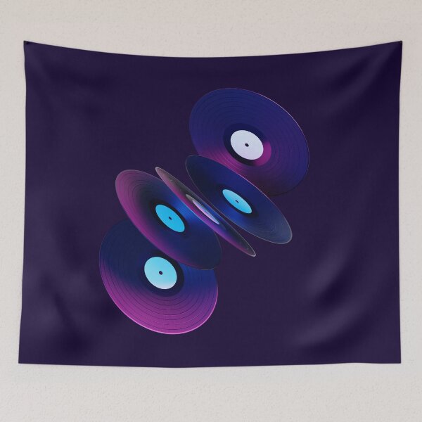Item preview, Flying Neon Vinyl Records designed and sold by Minatron76.