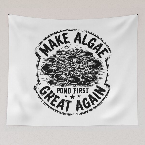 Item preview, Make Algae Great Again Funny Aquarium Fish Tank Retro Humor designed and sold by get55shirt.