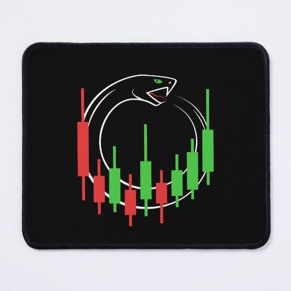 Item preview, Ouroboros Trading Snake Candlestick Chart designed and sold by venomousvector.