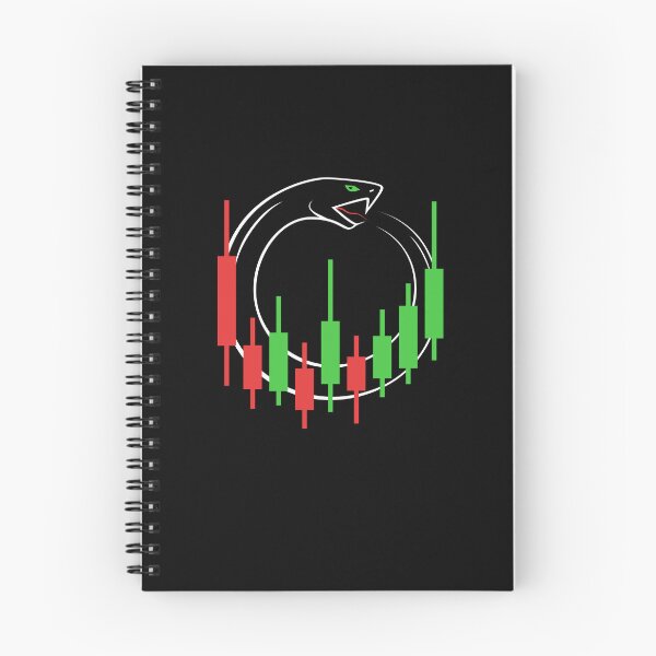 Item preview, Ouroboros Trading Snake Candlestick Chart designed and sold by venomousvector.