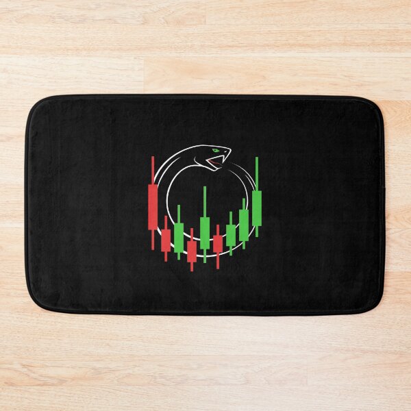 Item preview, Ouroboros Trading Snake Candlestick Chart designed and sold by venomousvector.