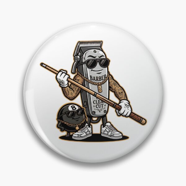 Item preview, Funny Barber Billiards designed and sold by Majnon8bp.