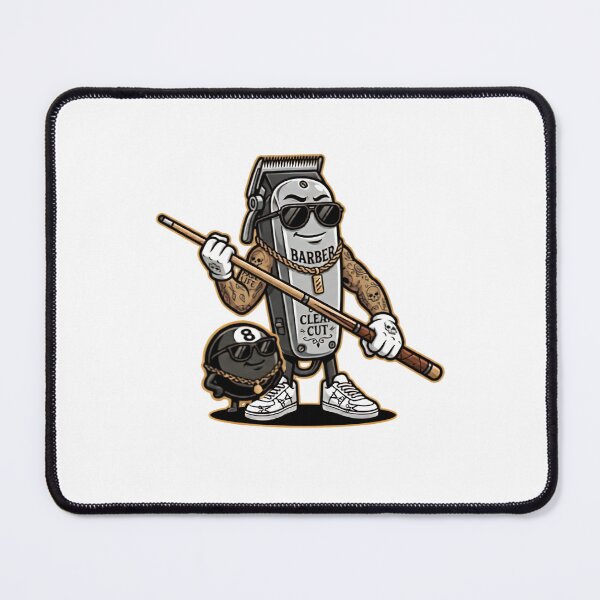 Item preview, Funny Barber Billiards designed and sold by Majnon8bp.
