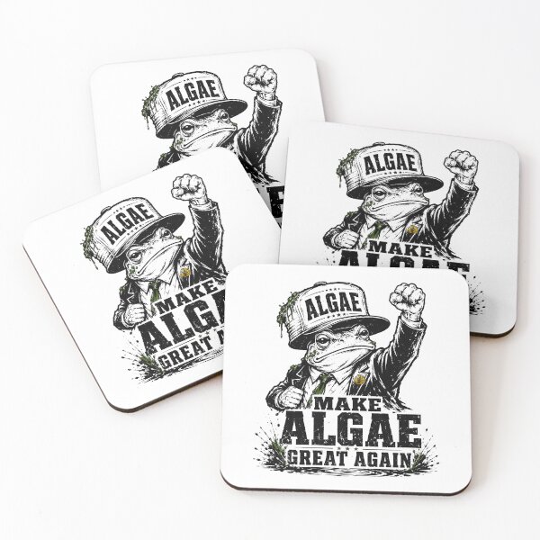 Item preview, Make Algae Great Again Funny Biology Science Retro Meme Design designed and sold by get55shirt.