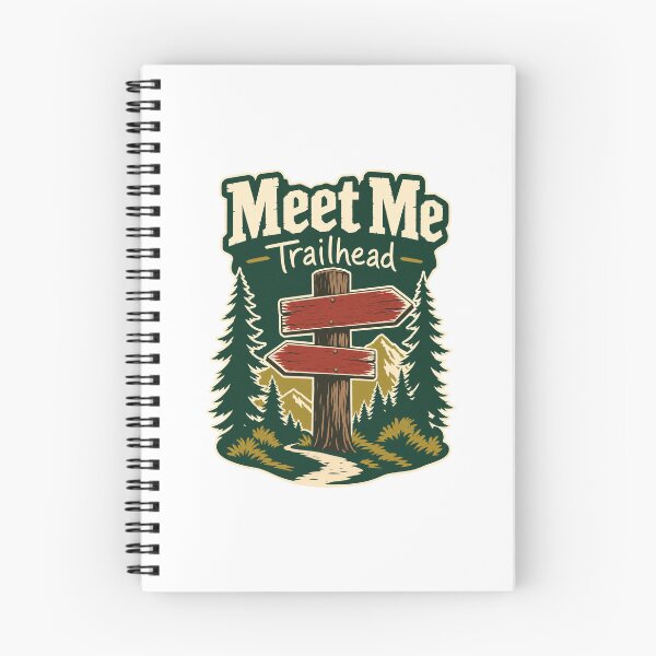 Item preview, Meet Me Trailhead Wanderlust designed and sold by pirminio.