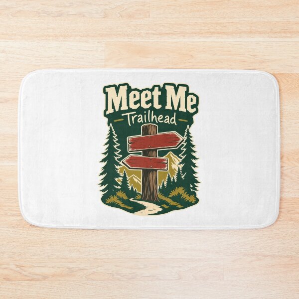 Item preview, Meet Me Trailhead Wanderlust designed and sold by pirminio.