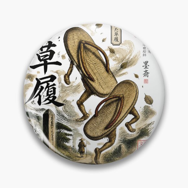 Item preview, Haunted Sandal Yokai – Bake Zori Tsukumogami Art designed and sold by kaxymax.