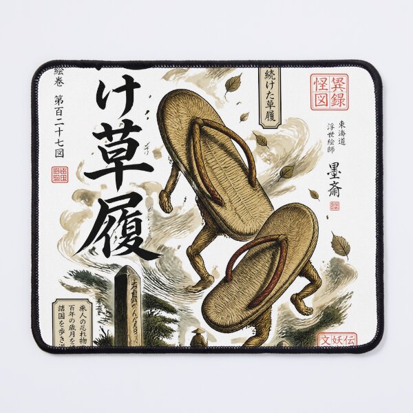 Item preview, Haunted Sandal Yokai – Bake Zori Tsukumogami Art designed and sold by kaxymax.