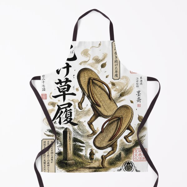 Item preview, Haunted Sandal Yokai – Bake Zori Tsukumogami Art designed and sold by kaxymax.