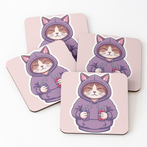 Item preview, No Sleep Just Gaming Cat Sticker designed and sold by Stylestickers55.