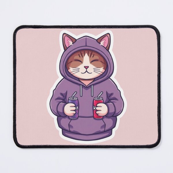 Item preview, No Sleep Just Gaming Cat Sticker designed and sold by Stylestickers55.