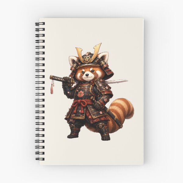 Item preview, Cute Samurai Red Panda Japanese Warrior Kawaii Anime Illustration designed and sold by BlackShopps.