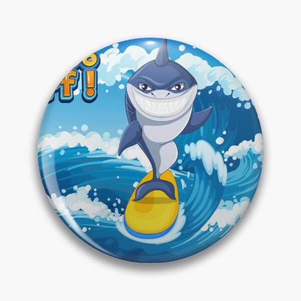 Item preview, Shark Surf Squad | Ride The Waves T-Shirt designed and sold by NovaSticker Studio.