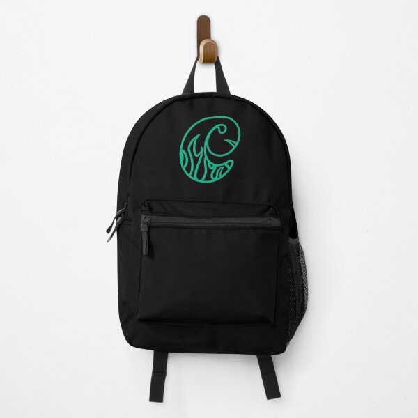 Item preview, Groovy Retro Teal Fiery Letter C Monogram designed and sold by CDPrintsDesigns.