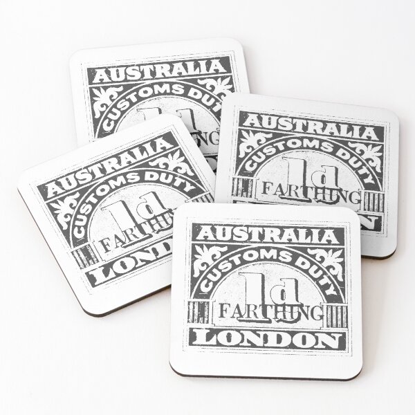 Item preview, Vintage Australia London Stamp Art - Antique 1920s Illustration designed and sold by By Jonh.