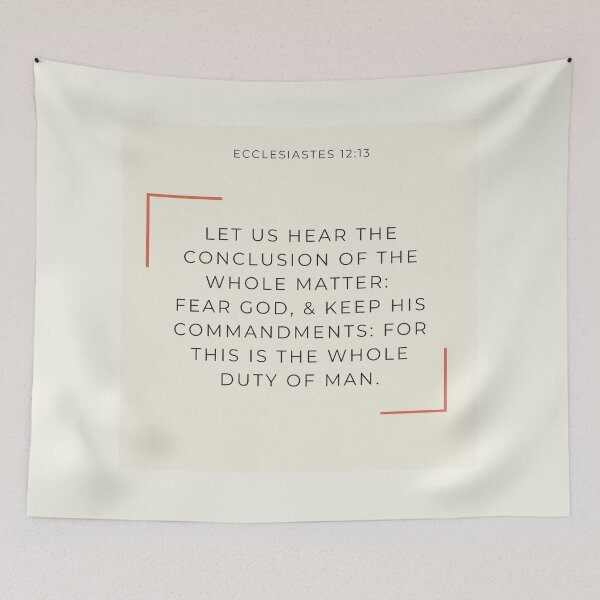 Item preview, Ecclesiastes 12:13 designed and sold by Undonemadenew.